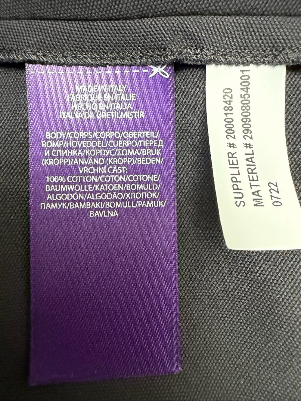 Ralph Lauren Purple Label Midi Skirt 4 Made in Italy Quite Luxury Minimalist NWT - Picture 10 of 12